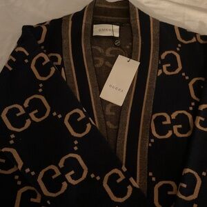 Captivating Listing for a Brand New Gucci Long Sleeve Sweater Vest